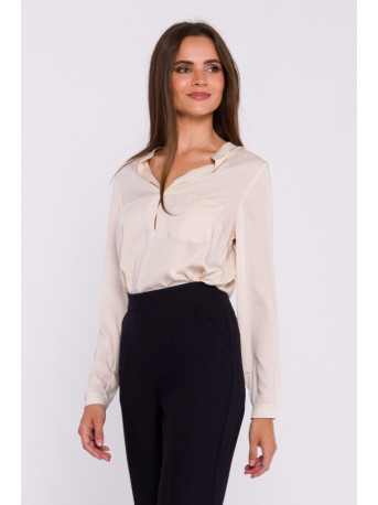 S375 Long-sleeved blouse - beige