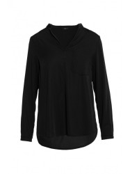 S375 Long-sleeved blouse - black