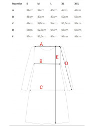 M406 Lacy a-line dress with long sleeves - grey