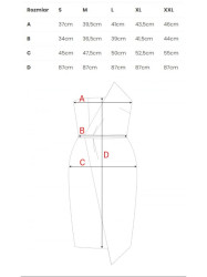 M409 Pencil badeau dress - powder