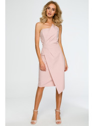 M409 Pencil badeau dress - powder