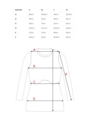 M817 Ribbed long-sleeved corset top - sandy