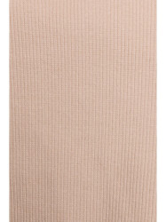 M817 Ribbed long-sleeved corset top - sandy