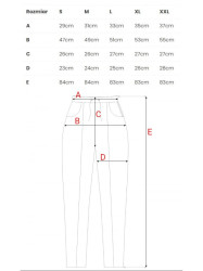 M411 7/8 Joggers - black