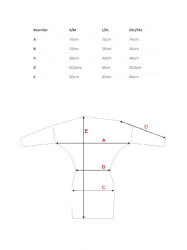 M818 Drop shoulder rib knit dress - grey melange