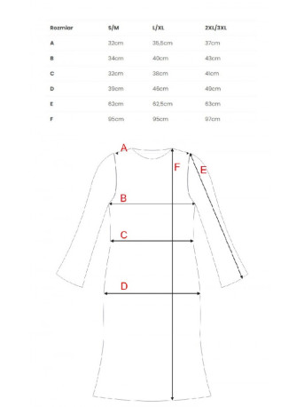 M821 Wide sleeve rib knit dress - red