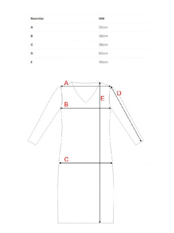 M824 V-neck sweater dress - cappuccino