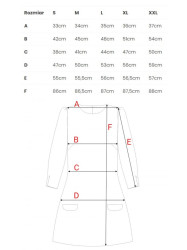 K148 Trapeze dress - red