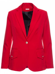 K141 Blazer with double flap pockets - red