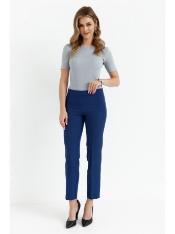 K055 Slim leg trousers - navy blue