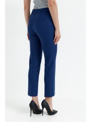 K055 Slim leg trousers - navy blue