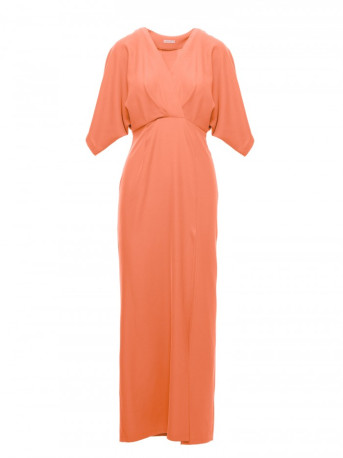 K163 Maxi dress - orange