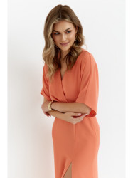 K163 Maxi dress - orange