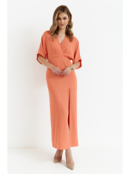 K163 Maxi dress - orange