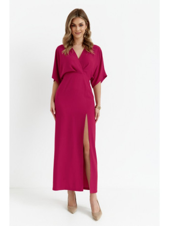 K163 Maxi dress - plum