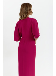 K163 Maxi dress - plum