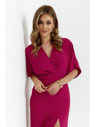K163 Maxi dress - plum