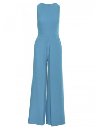 K184 Wide leg jumpsuit - sky blue