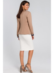 S154 Single button blazer - beige
