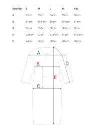 S394 Relaxed fit dress with keyhole neckline - pink