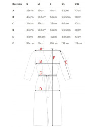 S396 Mid-length dress with wrap detail - rose