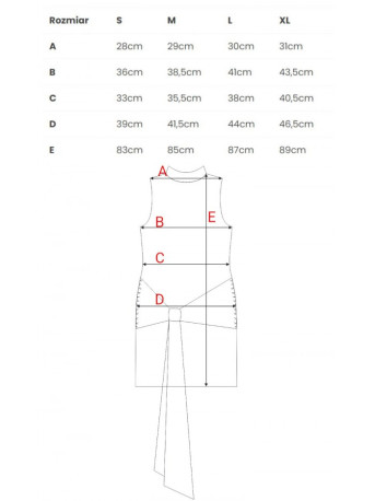 M841 Tie front mini dress - red