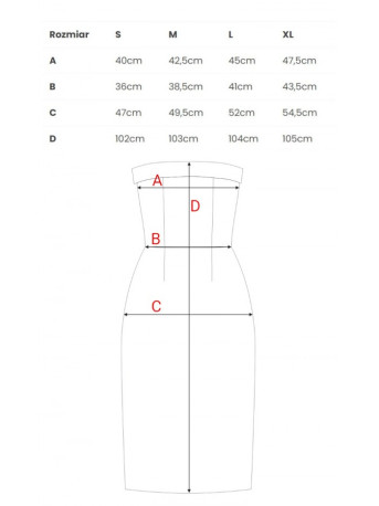 M843 Denim midi dress - graphite