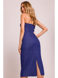 M843 Denim midi dress - blue