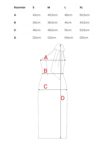 M847 One shoulder bow dress - light purple