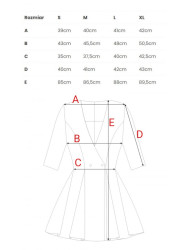 M848 Prigludusi mini suknelė - šviesiai mėlyna