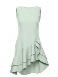 M850 Ruffled mini dress - mint