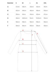 S178 Long sleeve sweater dress - ecru