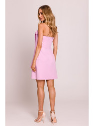 M851 Bustier dress with bows - candy pink