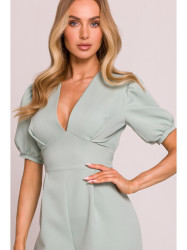 M852 Puff sleeve jumpsuit - mint