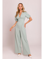 M852 Puff sleeve jumpsuit - mint