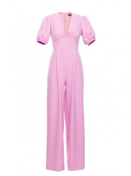 M852 Puff sleeve jumpsuit - candy pink