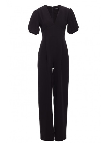 M852 Puff sleeve jumpsuit - black
