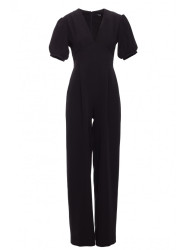 M852 Puff sleeve jumpsuit - black