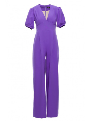 M852 Puff sleeve jumpsuit - light purple