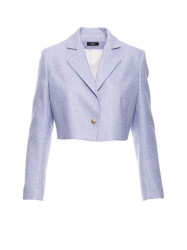 M853 Cropped blazer - light blue