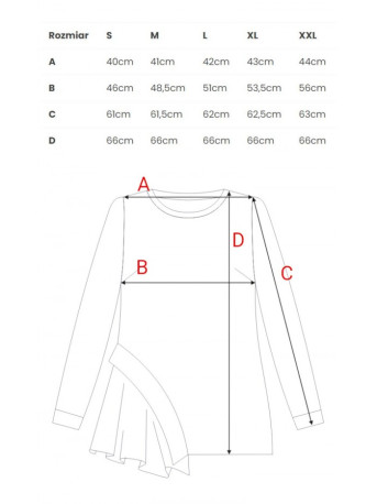 M333 Asymmetric layered blouse - ecru