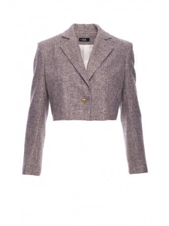M853 Cropped blazer - graphite