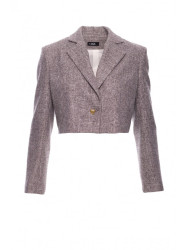 M853 Cropped blazer - graphite
