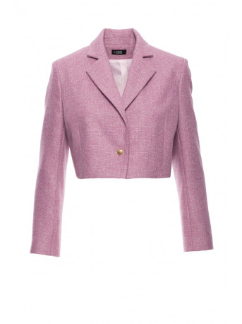 M853 Cropped blazer - marsala