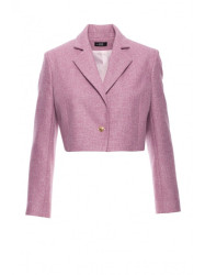 M853 Cropped blazer - marsala