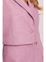 M853 Cropped blazer - marsala