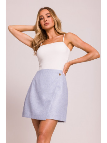 M854 Mini skirt - light blue