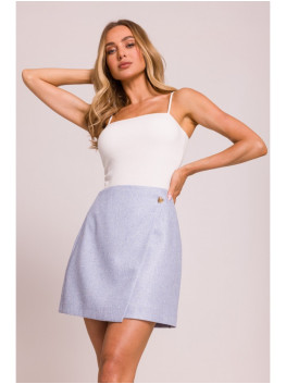 M854 Mini skirt - light blue