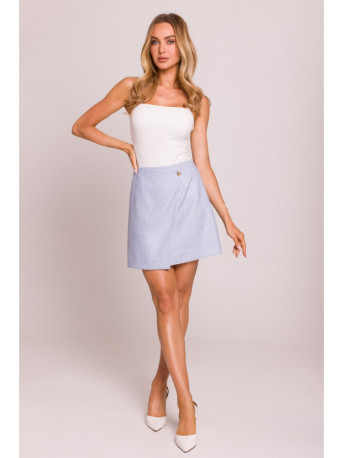 M854 Mini skirt - light blue