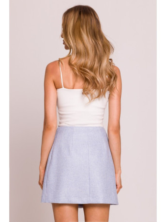 M854 Mini skirt - light blue